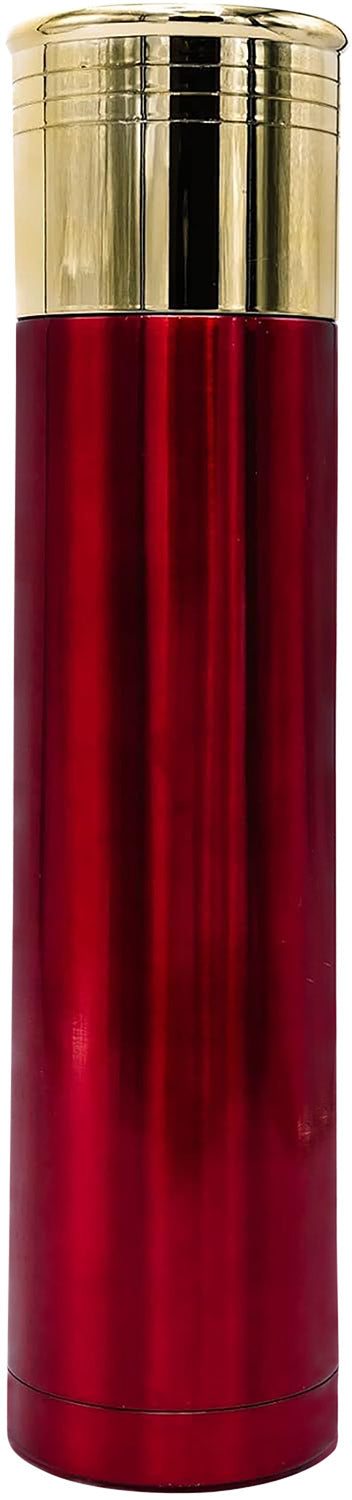 Caliber Gourmet Red Shot Shell Shaped Insulated Thermos, 1 Liter CBG-TMS-1031