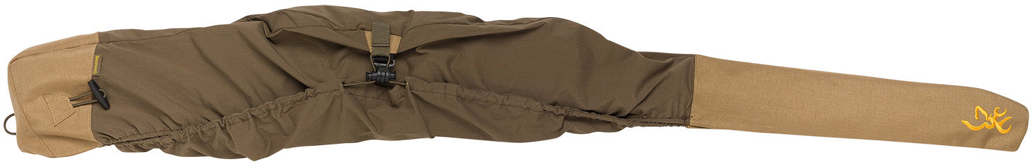 Browning BackCountry Adjustable Rifle Cover Brown/Tan Polyester Quick-Release Field Cover