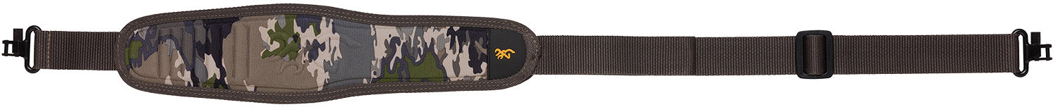 Browning 12232834 Field Pro Ovix Camo Adjustable Sling for Rifle/Shotgun with Metal Swivels