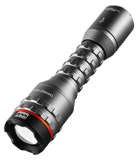 NEBO Davinci 800L NEBFLT1063 Flashlight Gray 800 Lumens White LED Rechargeable