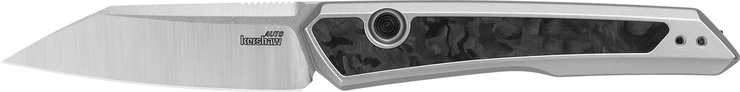Kershaw Launch 20 3" Automatic Reverse Tanto Knife MagnaCut Steel Blade, Aluminum Handle with Carbon Fiber Inserts