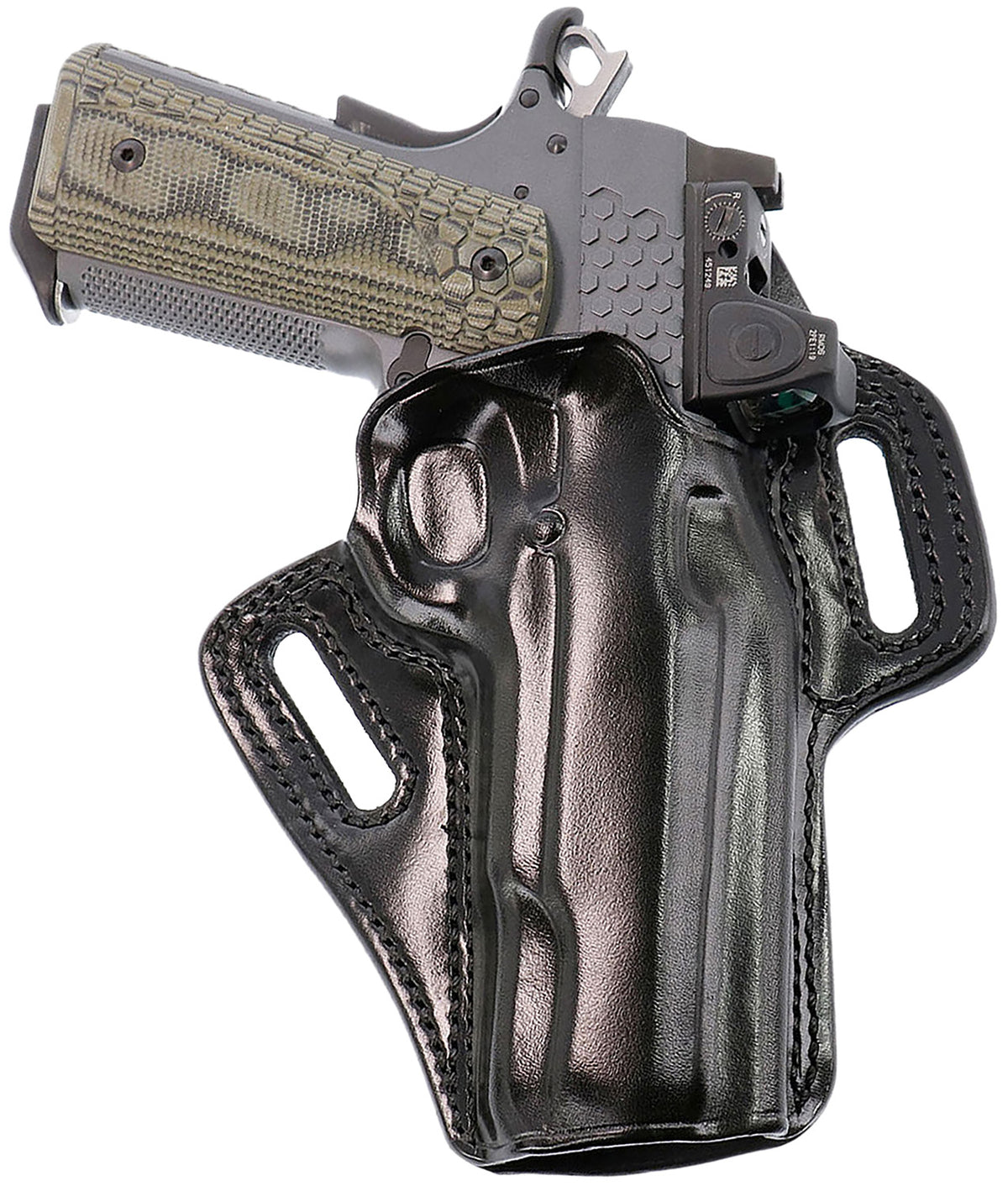 Galco CO2212RB Concealable 2.0 Belt Holster Black Fits 1911 Right Hand