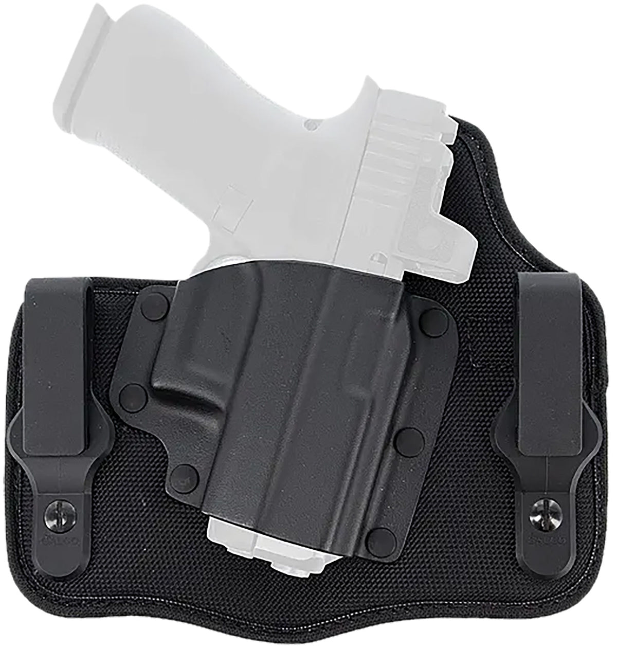 Galco KTC228B KingTuk Cloud IWB Holster Black Hybrid Kydex Nylon Fits Glock 21 Right Hand