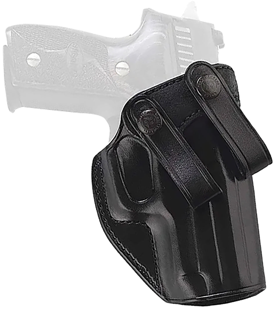 Galco SUM892RB Summer Comfort IWB Snap-On Black Leather Holster Springfield Hellcat Right Hand