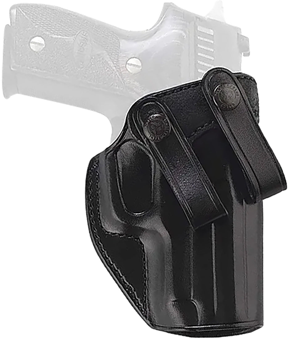 Galco Summer Comfort Snap-On IWB Black Leather Holster for Sig Sauer P365 X-Macro Right Hand