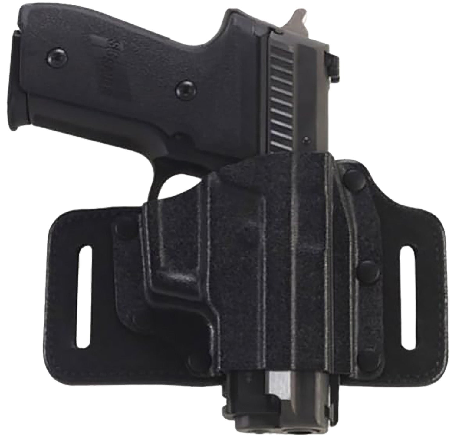 Galco TacSlide Outside Waistband Black Holster Glock Right Hand