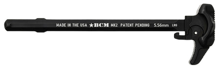 BCM GFHMK2LRG AR-15 MK2 Asymmetric Charging Handle Large Black 7075 T6