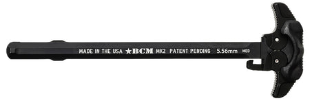 BCM GFHMK2LRGAMBI AR-15 MK2 Ambi Charging Handle Large Black 7075 T6