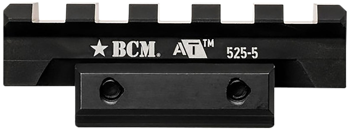 BCM ORAT5255 Black Anodized A/T Optic Riser 5-Slot 525 Rise