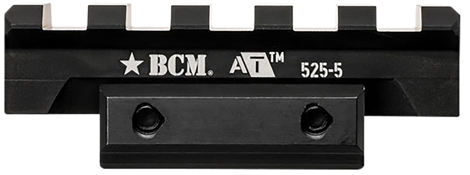 BCM ORAT5255 Black Anodized A/T Optic Riser 5-Slot 525 Rise