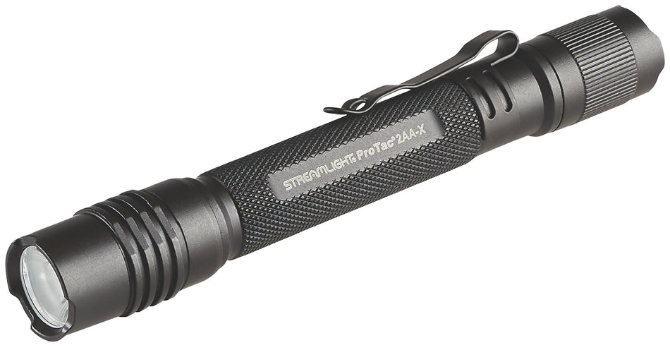 Streamlight 88135 ProTac 2AA-X USB 550 Lumen Rechargeable Flashlight Black Anodized