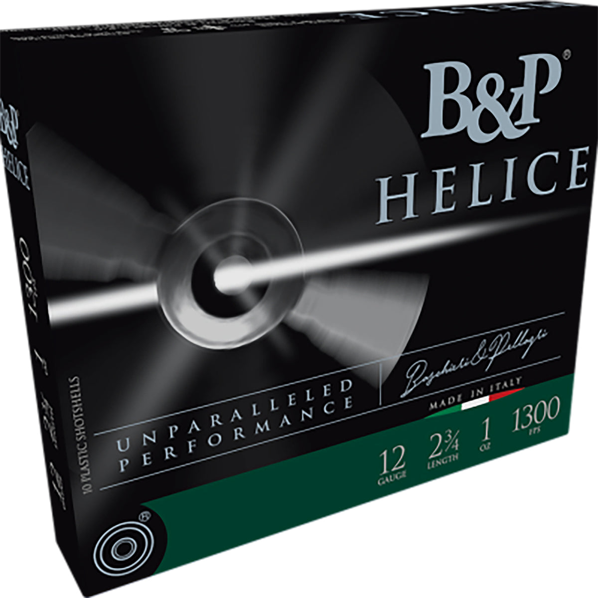 Baschieri and Pellagri 12 Gauge Shotgun Ammo Helice 2.75 in 1 oz #8