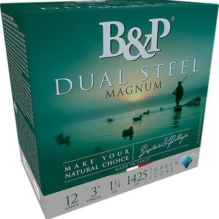 Baschieri and Pellagri 12 Gauge Shotgun Ammo  3 in 1-1/4 oz #2 / 3