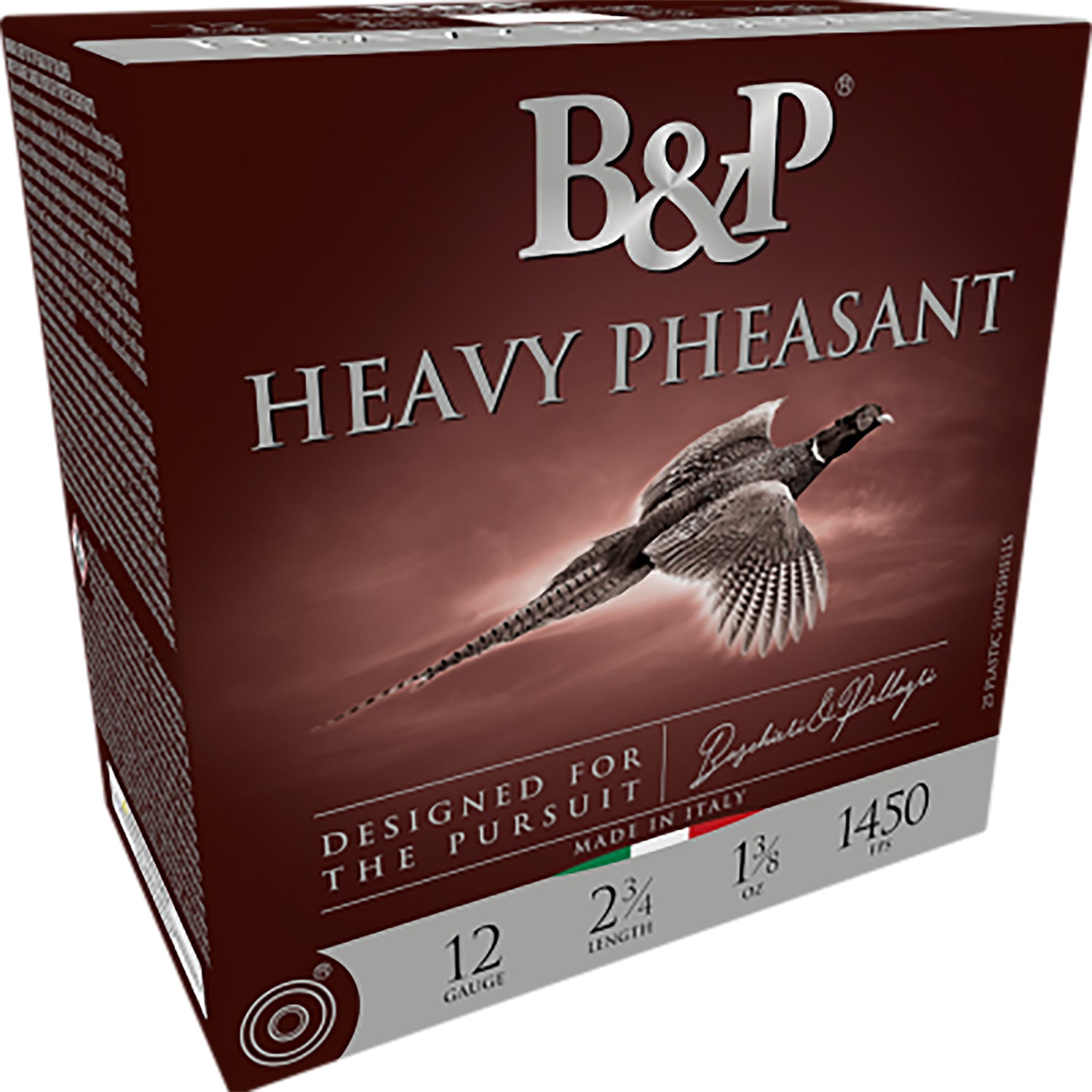 Baschieri and Pellagri 20 Gauge Shotgun Ammo Hunting Heavy Pheasant 3 in 1-1/4 oz #5