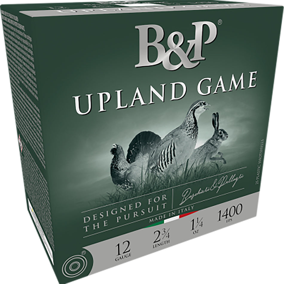 Baschieri and Pellagri 12 Gauge Shotgun Ammo Upland Game Classic 2.5 in 1 oz #8