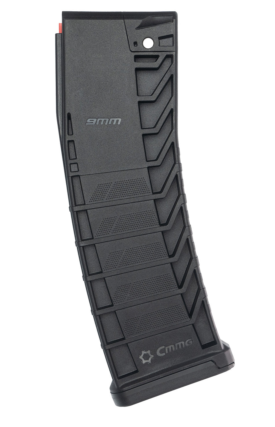 CMMG 94AFC9F 9mm Luger 33-Round AR-15 Compatible Magazine, Black Polymer