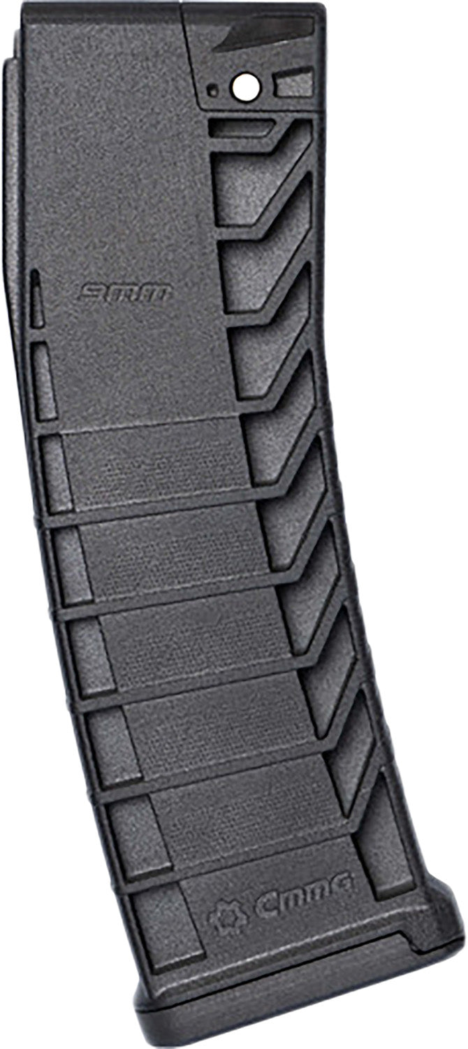 CMMG 94AFC4E 9mm Luger 10-Round AR-15 Compatible Magazine, Black Polymer