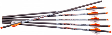 Ravin R139 6-Pack .001" 400 Grain Crossbow Arrows