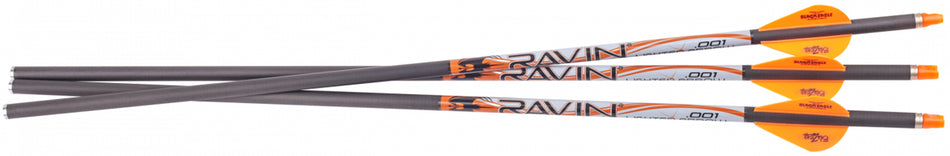 Ravin R134 3-Pack .001" 400 Grain Lighted Crossbow Arrows