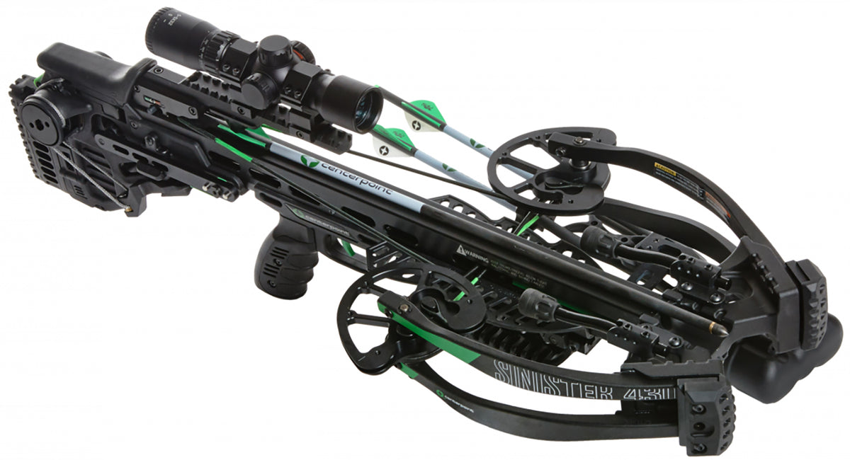 CenterPoint C0012 Sinister 430 430FPS 8.6 lb 30 In Crossbow Black