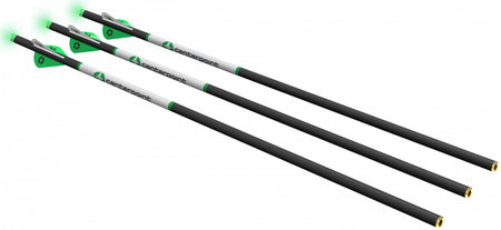 CenterPoint AXCCA203PK 20" Carbon Crossbow Arrows Lighted Nock 400 Grain 3 Pk
