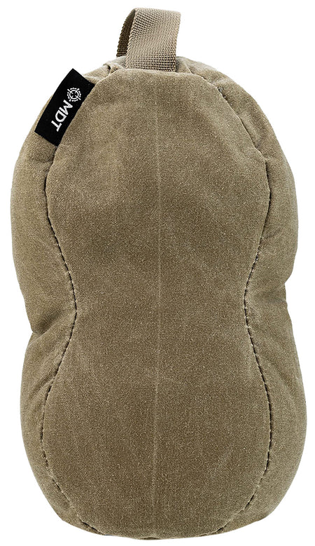 MDT Peanut Shooting Rest Bag Coyote Brown Army Duck Canvas Spex Lite 2lb Fill