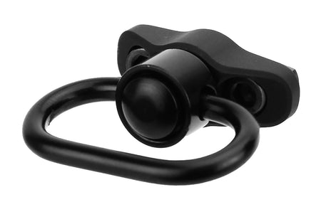 TacFire MAR124OD M-LOK QD Push Button Sling Swivel and Mount Black Multi