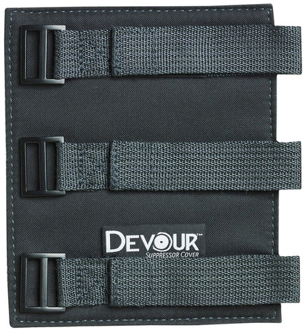 Banish Devour Suppressor Heat Cover 9" Black E-Glass Silica Non-Combustible by Silencer Central