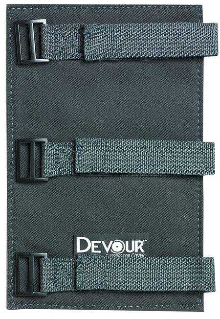 Devour Suppressor Cover 7" Black with 1800F Carbon Fiber Felt