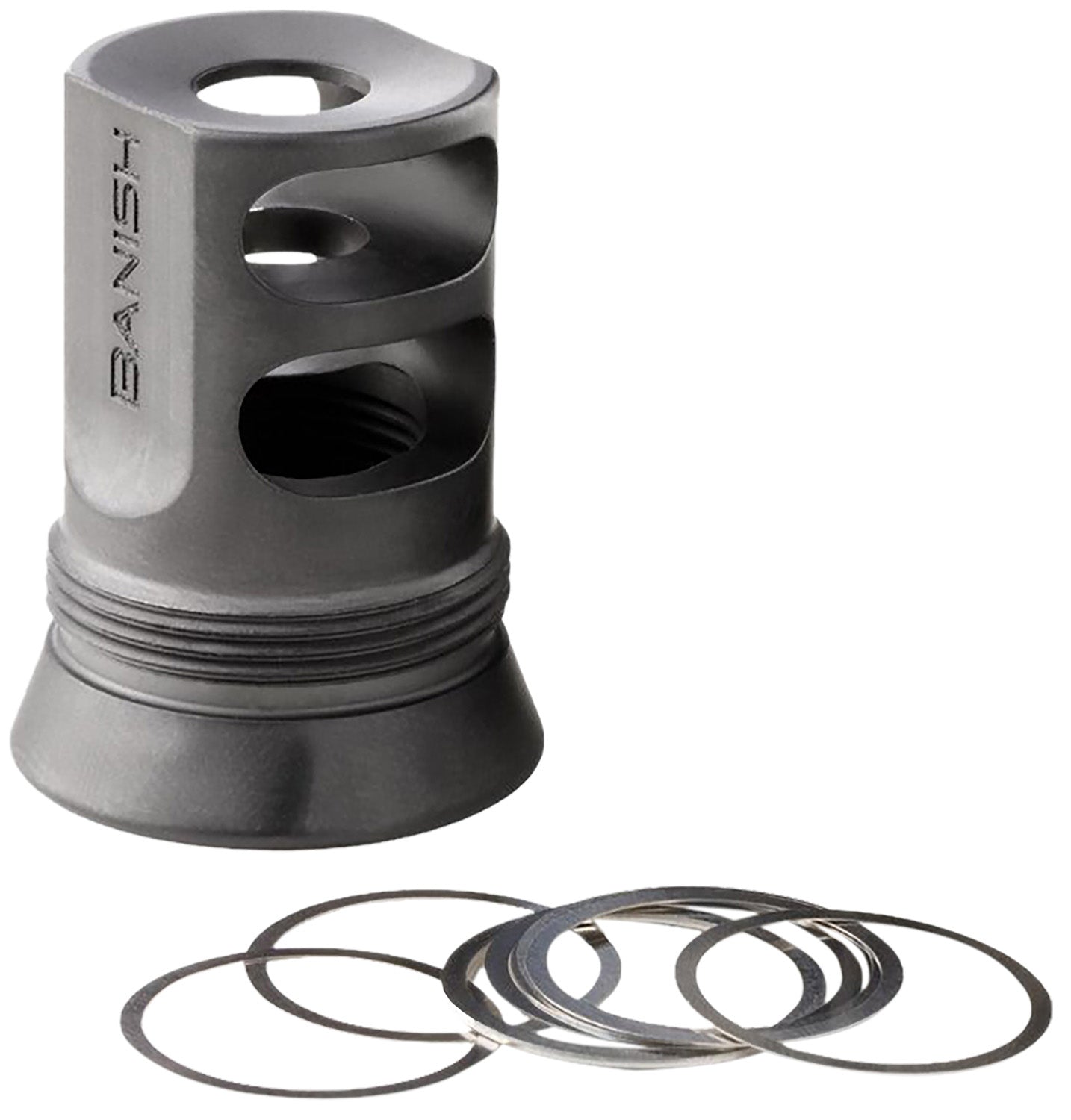 Banish 30 Gold Replacement Muzzle Brake 5/8x24 with Shim Kit
