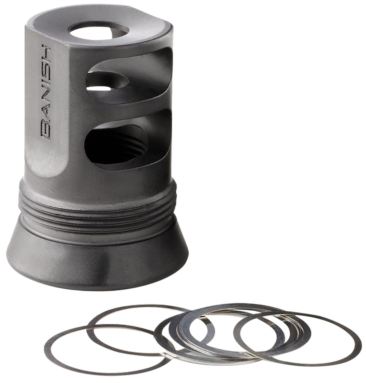 Banish 30 Gold & 46 Replacement Muzzle Brake 5/8x24 with Shim Kit