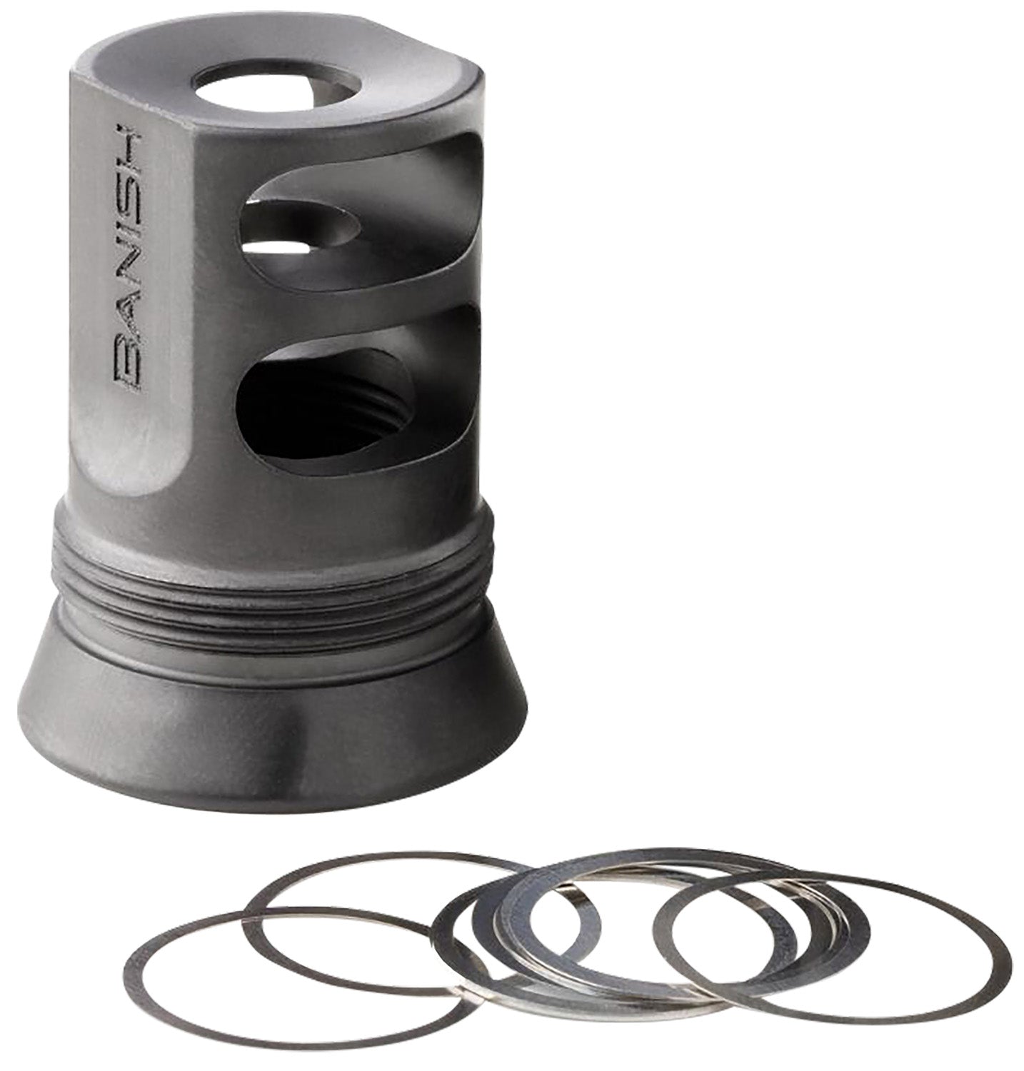 Banish 30 Gold & 46 Replacement Muzzle Brake 5/8x24 with Shim Kit