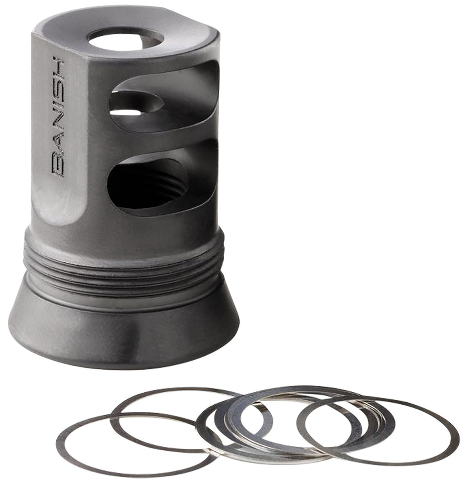 Banish 30 Gold & 46 Replacement Muzzle Brake 5/8x24 with Shim Kit
