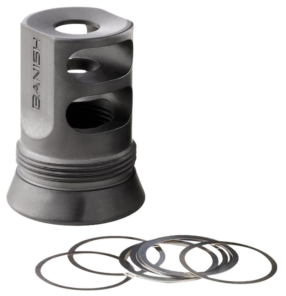 Banish 30 Gold Replacement Muzzle Brake 1/2x28 with Shim Kit
