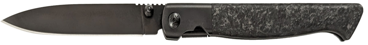 Cold Steel Spectre 3.80" Drop Point Folding Knife Black Matte PVD CPM 20V Steel, Carbon Fiber Handle