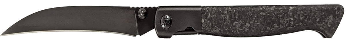 Cold Steel Spectre Hawksbill 3.80" Folding Talon Point Black Matte PVD CPM 20V Steel with Carbon Fiber Handle