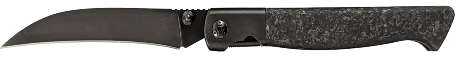 Cold Steel Spectre Hawksbill 3.80" Folding Talon Point Black Matte PVD CPM 20V Steel with Carbon Fiber Handle