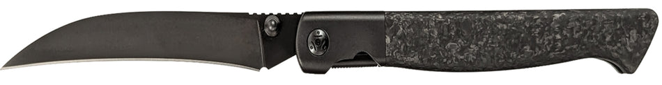 Cold Steel Spectre Hawksbill 3.80" Folding Talon Point Black Matte PVD CPM 20V Steel with Carbon Fiber Handle