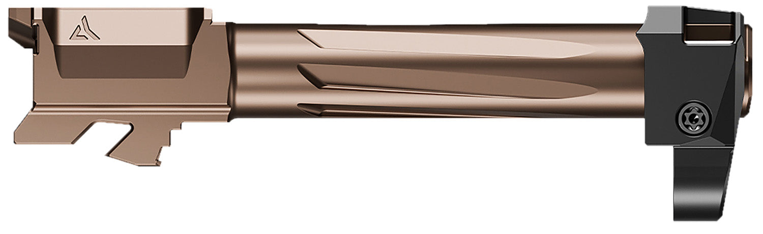 Radian Weapons R0832 9mm Ramjet + Afterburner Combo Glock 19 Gen5 Bronze Stainless Steel