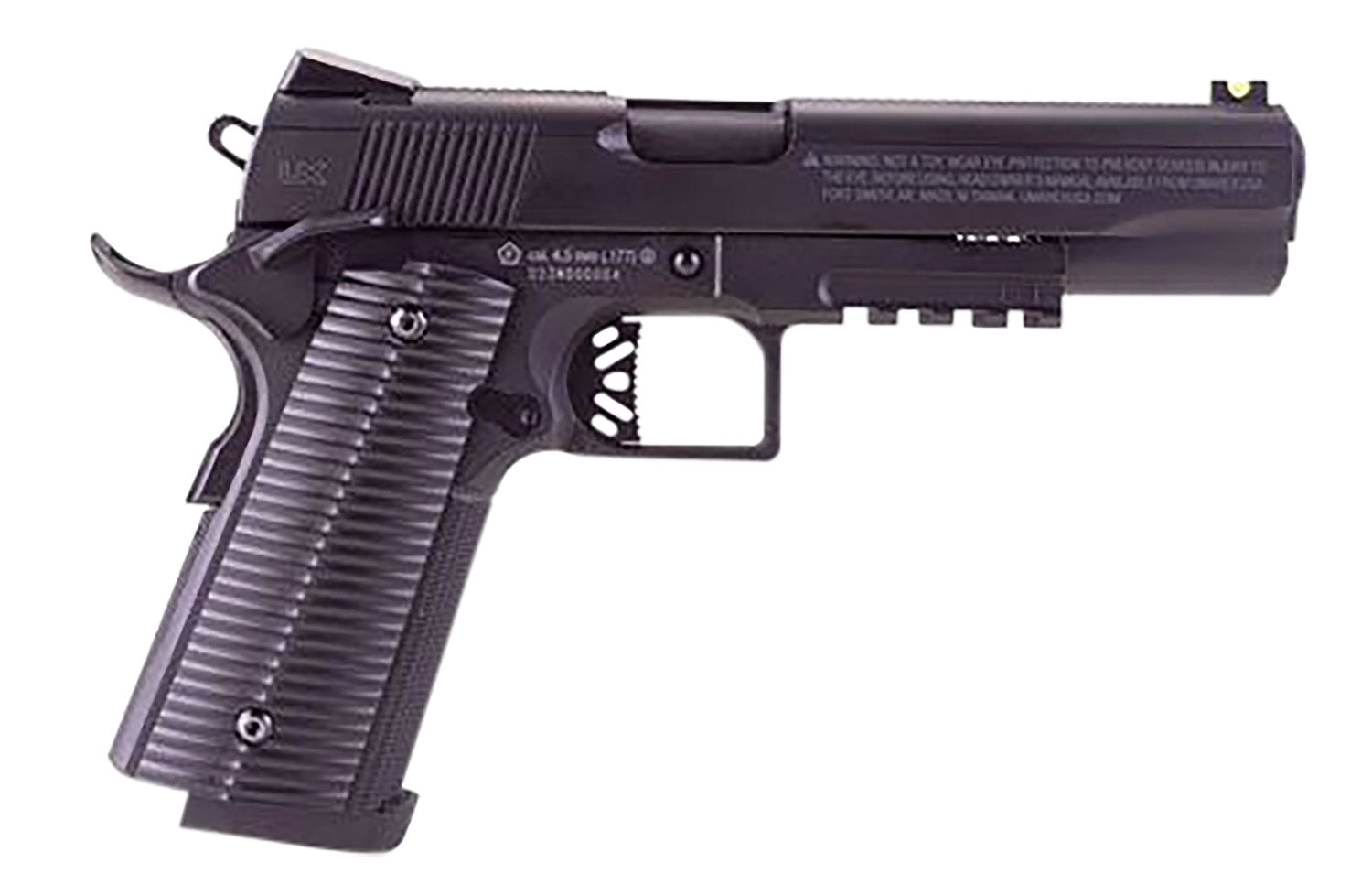 Umarex BBX11 .177 Caliber CO2 Blowback BB Pistol 16rd Skeleton Trigger and Hammer