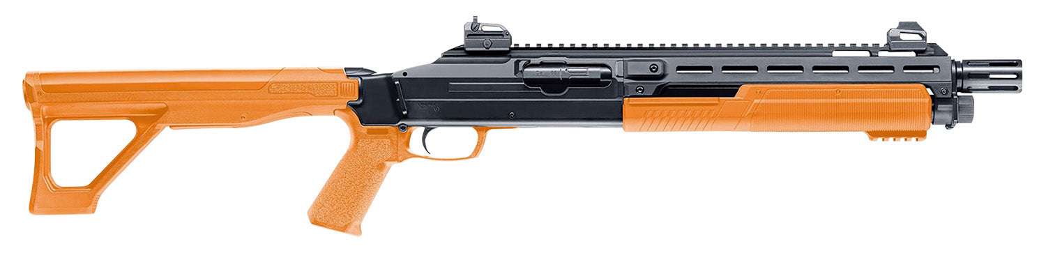 Umarex P2P HDX 2292306 CO2-Powered .68 Caliber Pepper Ball Pump Shotgun Orange Black