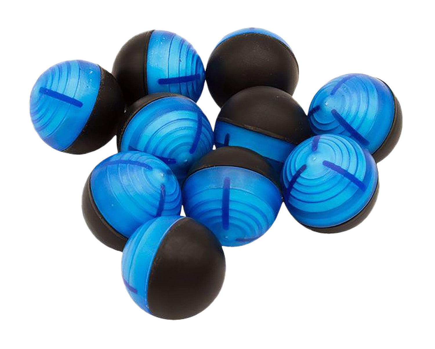 Umarex 2292310 Core Defense .50 Cal Powder Ball Black/Blue 10-Pack