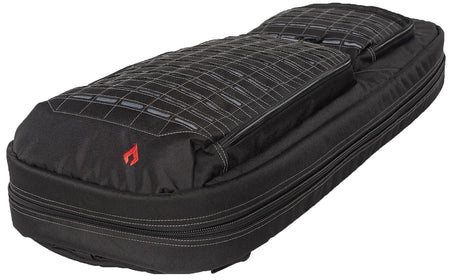 Advance Warrior Solutions FRURBPBLGR Double Rifle Backpack Case, Expands 36" to 56", Black and Gray