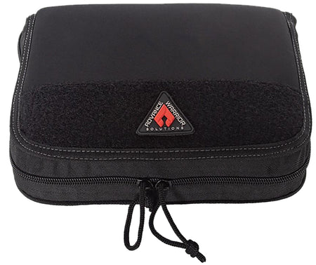 Advance Warrior Solutions Single Pistol Case 10" Black Durable Soft Fabric for Most Standard Pistols