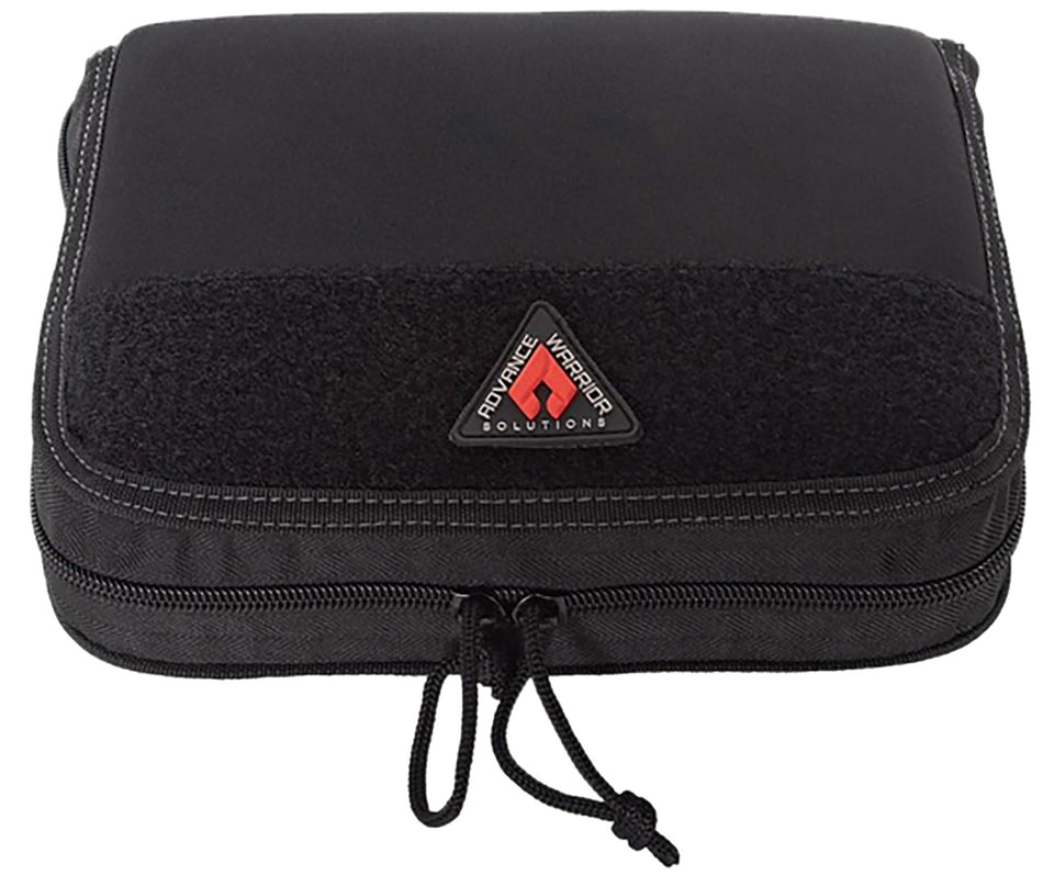 Advance Warrior Solutions Single Pistol Case 10" Black Durable Soft Fabric for Most Standard Pistols
