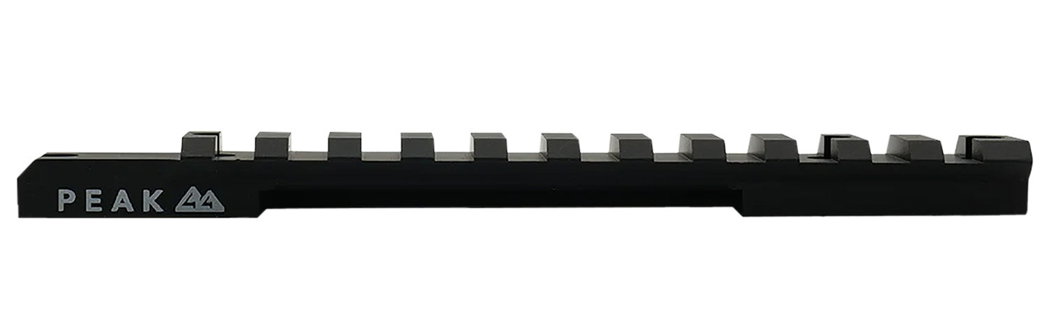 Weatherby J010005 PEAK 44 JRail Matte Black Aluminum Scope Rail for Vanguard Long Action 20 MOA Cant