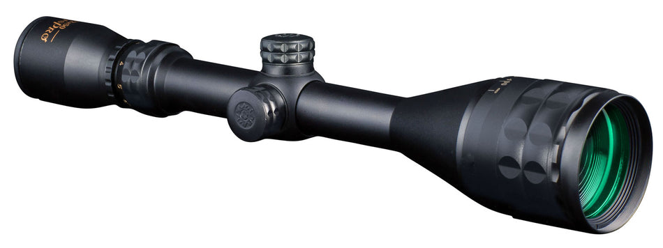 Konus KonusPro 3-12x50mm AO Riflescope 1-Inch Tube Engraved 30/30 Duplex Reticle Matte Black