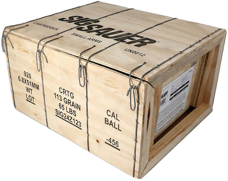 Sig Sauer .277 Sig Fury  113 grain Full Metal Jacket ammunition