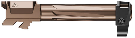 Radian Weapons R0835 Ramjet + Afterburner Glock 19 Gen3 Barrel Combo Bronze Stainless