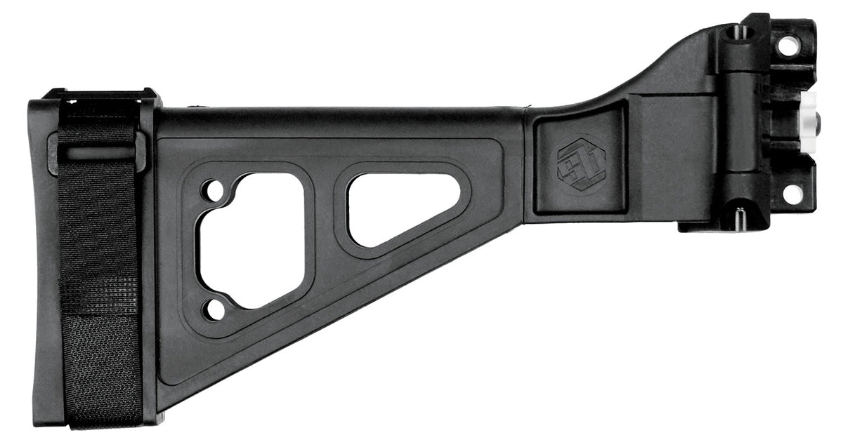 SB Tactical SBT5K01SB Black Brace Fits HK MP5K and SP89 Platforms